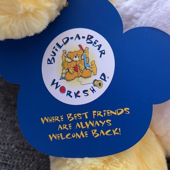 Build-A-Bear Yellow Birthday Bear Brand New - Picture 4 of 7